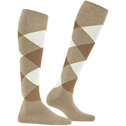 Chaussettes hautes Burlington Queen - Beige Perle