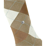 Chaussettes hautes Burlington Queen - Beige Perle