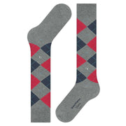 Burlington Queen Knee High Socks - Rock Steel Grey