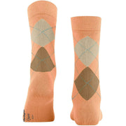 Chaussettes Burlington Queen - Orange Pêche
