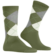 Chaussettes Burlington Rib Court - Vert Salvia