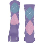 Chaussettes Burlington Rib Courtside - Lilas