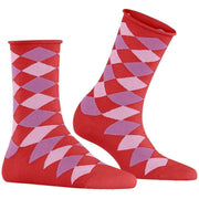 Burlington Sandy Short Socks - Tulip Red
