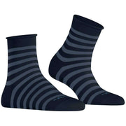 Burlington Swansea Short Socks - Marine Blue