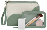 Stackers Wave lot de 2 trousses de toilette - Seafoam Green