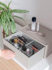 Stackers Supersize Deep Drawer Makeup Organiser - Taupe
