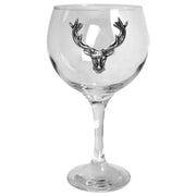 english-pewter-company-620ml-stag-gin-glass---clearsilver-34391577