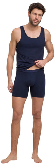 Boxer à jambe longue Falke Daily Comfort 2-Pack - Midnight Navy