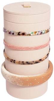 Organisateur d'accessoires pour cheveux Stackers - Rose Blush