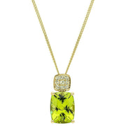 elements-gold-cushion-cut-cluster-peridot-9ct-gold-pendant---goldgreen-35461271