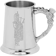 english-pewter-company-1pt-embossed-piper-tankard---silver-34473399