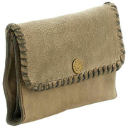 Porte-Monnaie Campomaggi Cortona Stud - Gris Ciment