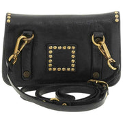 Campomaggi Gloria Pochette Stud Crossbody Bag - Black