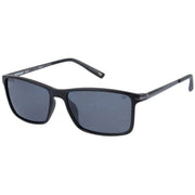 CAT Classic Stainless Steel Temples Sunglasses - Black