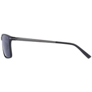 CAT Classic Stainless Steel Temples Sunglasses - Black