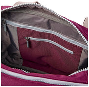 Roka Gatwick Small Recycled Canvas Duffle Bag - Cherry Lacquer Red