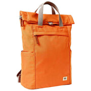 roka-finchley-a-medium-recycled-canvas-backpack---jaffa-orange-35910405