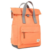 roka-canfield-b-small-recycled-nylon-backpack---firecracker-orange-34460568