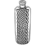 english-pewter-company-3oz-celtic-top-pocket-flask---silver-34473091