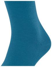 Chaussettes hautes Falke Airport - Bleu Cyan