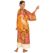 powder-oriental-crane-kimono-gown---ochre-orange-34449353
