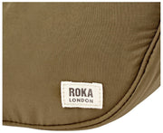 Sac à bandoulière Roka Farringdon Taslon - Marron mousse