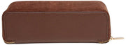 Alice Wheeler London Kensington Small Suede Train Case - Chocolate Brown