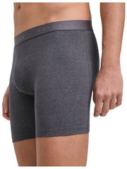 Falke Daily Comfort 2-Pack Long Leg Boxer - Dark Grey Heather