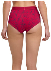 Falke Daily Comfort Print 2-Pack Hipster Brief - Black/Red