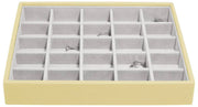 Boîte à bijoux classique Stackers - Jaune beurre