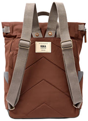 Sac à dos Roka Canfield B Medium en nylon recyclé - Rocky Road Brown
