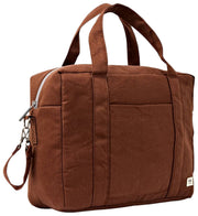 Grand sac bébé en toile de coton Roka Somerset - Lindt Brown