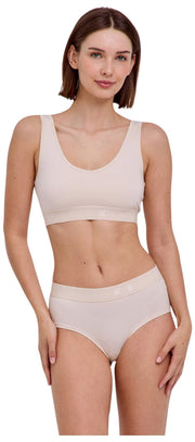 Falke Daily Comfort 2-Pack Bustier Bralette - Blue/Beige