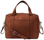 Grand sac bébé en toile de coton Roka Somerset - Lindt Brown