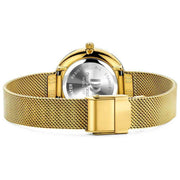 Montre-bracelet Amelia de conception danoise - Or ondulé