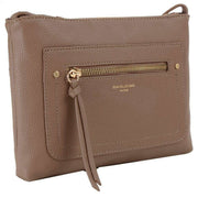 David Jones Basic Small Across Body Bag - Dark Taupe