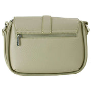 David Jones Half Flap Saddle Bag - Greyish Green