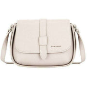 David Jones Half Flap Saddle Bag - Ivory