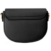 David Jones Small Full Flap Turnlock Across Body Bag - Black