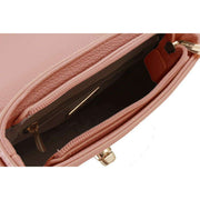 David Jones Small Full Flap Turnlock Across Body Bag - Pink