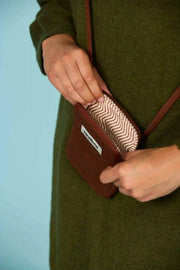 Sac pour téléphone Hindbag Bill - Marron chocolat