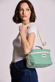 Hindbag Igor Lunch Bag - Green Stripes