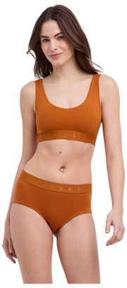 Falke Daily Comfort Lot de 2 brassières bustier - Rose/Orange
