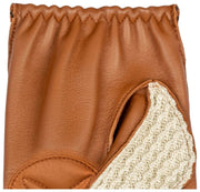 Gants de conduite en cuir Dents The Suited Racer Hatcher - Cognac Tan