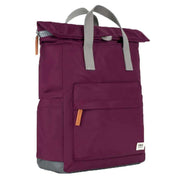 roka-canfield-b-medium-recycled-nylon-backpack---royal-burgundy-34460659