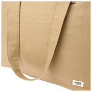 Sac fourre-tout moyen en toile de coton Roka Sloane - Beige Safari