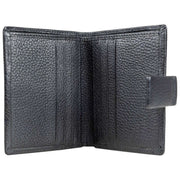 Portefeuille à deux volets avec porte-cartes Dents Aire - Noir