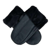 Dents Alice Sheepskin Mittens - Navy Nappa