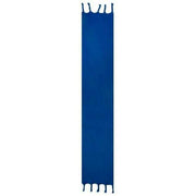 Dents Blanket Braided Tassel Scarf - Cobalt Blue