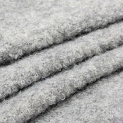 Dents Boucle Fringe Scarf - Dove Grey